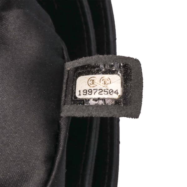 Pre-owned Chanel Jumbo Quilted Lambskin Coco Loop Flap Black