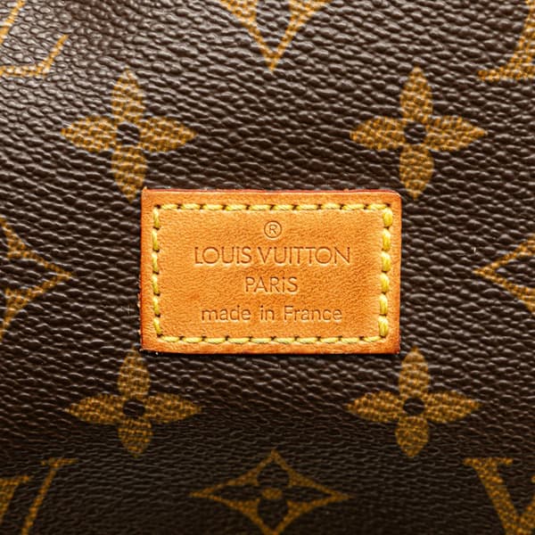 Pre-owned Louis Vuitton Monogram Saumur 30 Brown