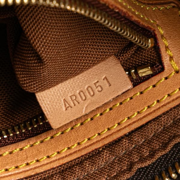 Pre-owned Louis Vuitton Monogram Trotteur Brown