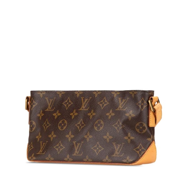 Pre-owned Louis Vuitton Monogram Trotteur Brown