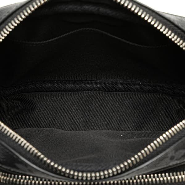 Pre-owned Louis Vuitton Monogram Eclipse Taigarama Outdoor Pouch Black