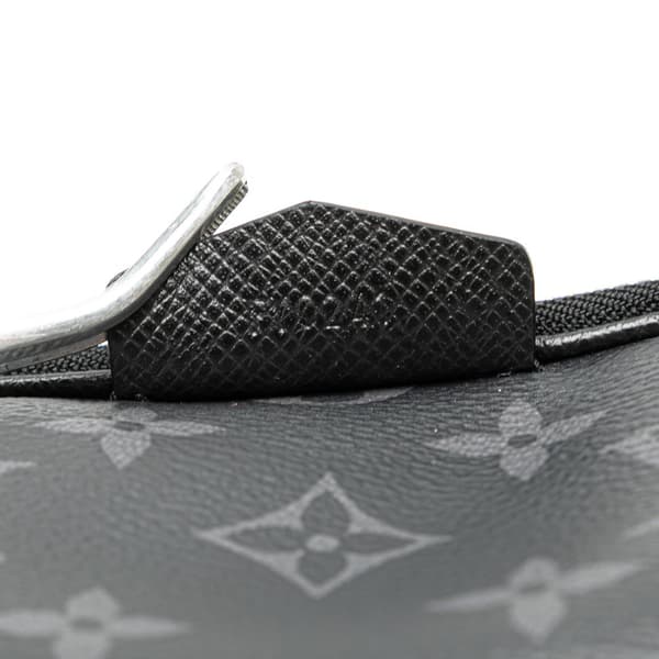 Pre-owned Louis Vuitton Monogram Eclipse Taigarama Outdoor Pouch Black