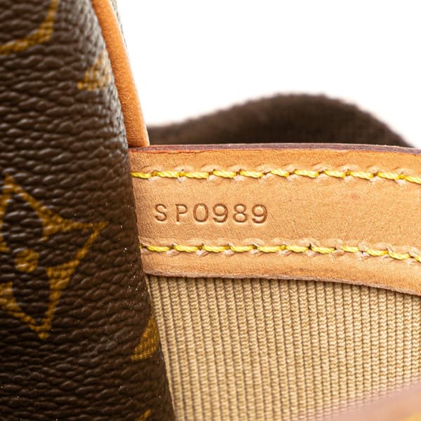 Pre-owned Louis Vuitton Monogram Reporter PM Brown
