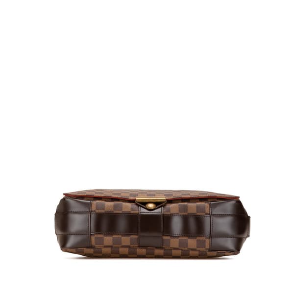 Pre-owned Louis Vuitton Damier Ebene Bastille Brown