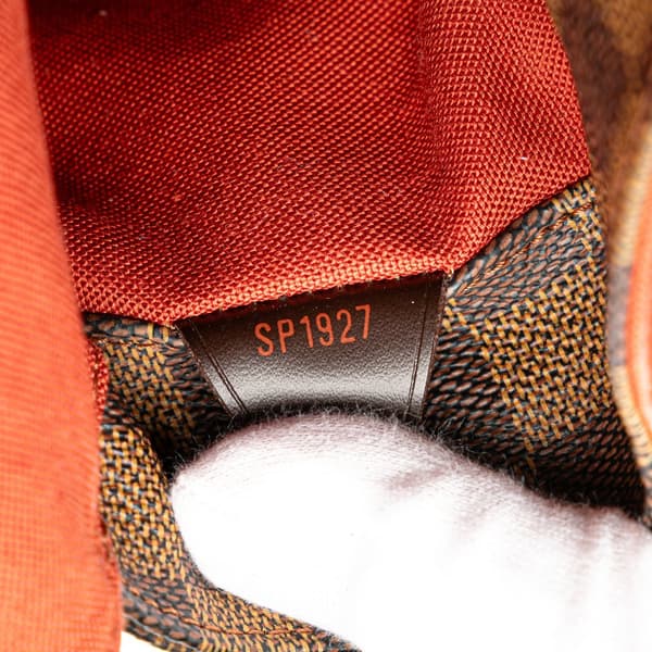 Pre-owned Louis Vuitton Damier Ebene Bastille Brown