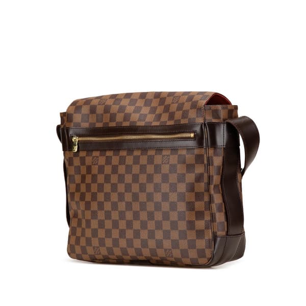 Pre-owned Louis Vuitton Damier Ebene Bastille Brown