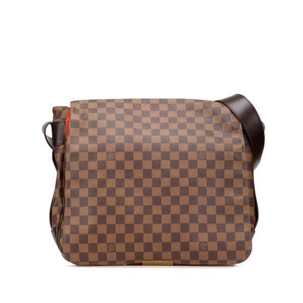 Pre-owned Louis Vuitton Damier Ebene Bastille Brown