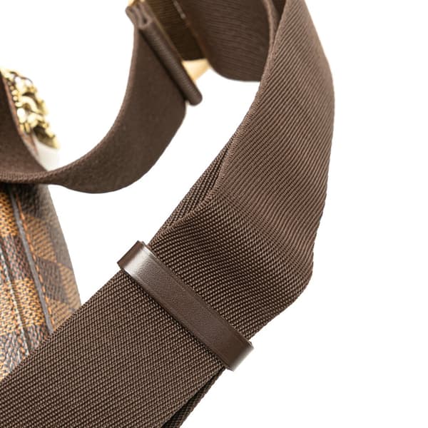 Pre-owned Louis Vuitton Damier Ebene Geronimos Brown