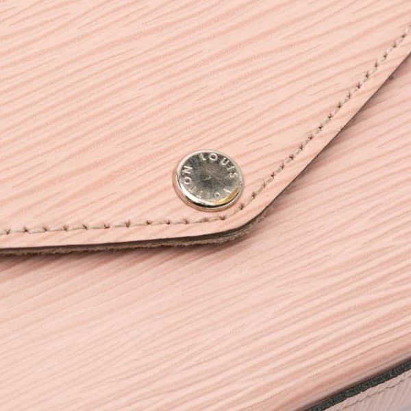 Pre-owned Louis Vuitton Epi Pochette Felicie Pink