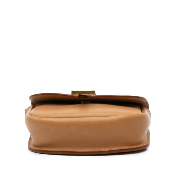Pre-owned Saint Laurent Small Leather Kaia Crossbody Brown