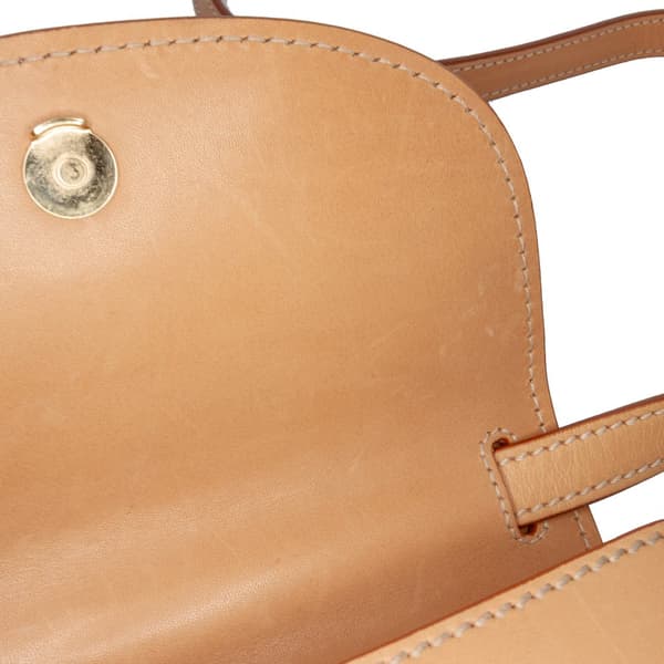 Pre-owned Saint Laurent Small Leather Kaia Crossbody Brown