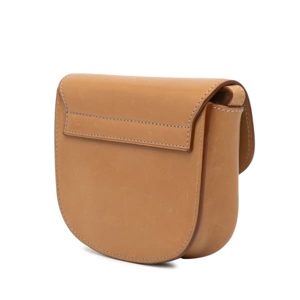 Pre-owned Saint Laurent Small Leather Kaia Crossbody Brown
