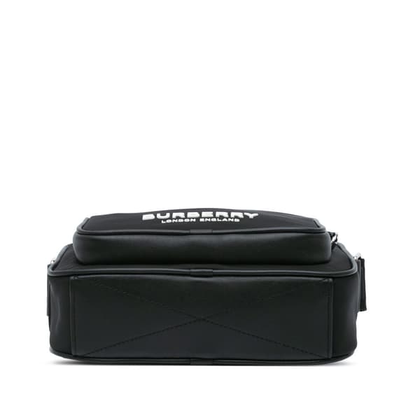 Pre-owned Burberry Nylon Paddy Crossbody Black