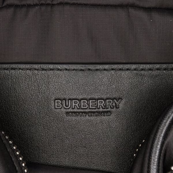 Pre-owned Burberry Nylon Paddy Crossbody Black
