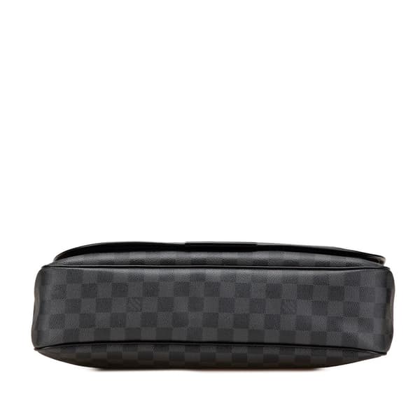 Pre-owned Louis Vuitton Damier Graphite Daniel GM Black
