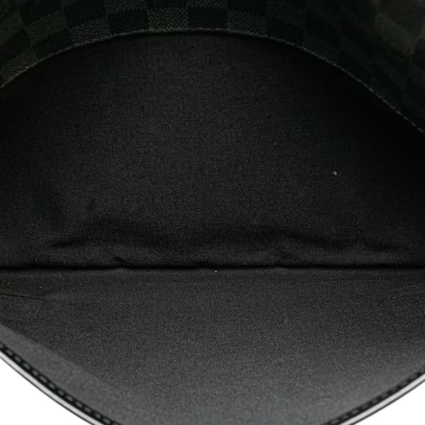 Pre-owned Louis Vuitton Damier Graphite Daniel GM Black