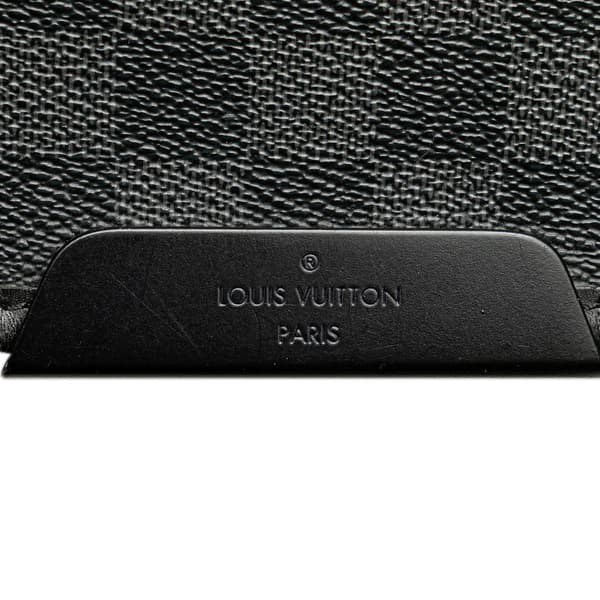 Pre-owned Louis Vuitton Damier Graphite Daniel GM Black