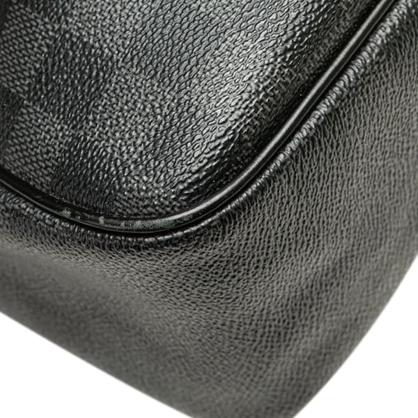 Pre-owned Louis Vuitton Damier Graphite Daniel GM Black