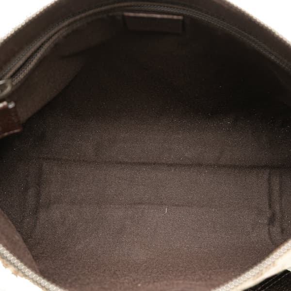 Pre-owned Gucci GG Canvas Crossbody Brown