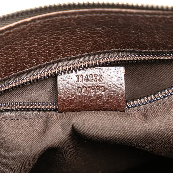 Pre-owned Gucci GG Canvas Crossbody Brown