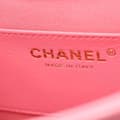 Miniatyrbild 4 av 8: Pre-owned Chanel Small CC Quilted Caviar Chain Flap Pink