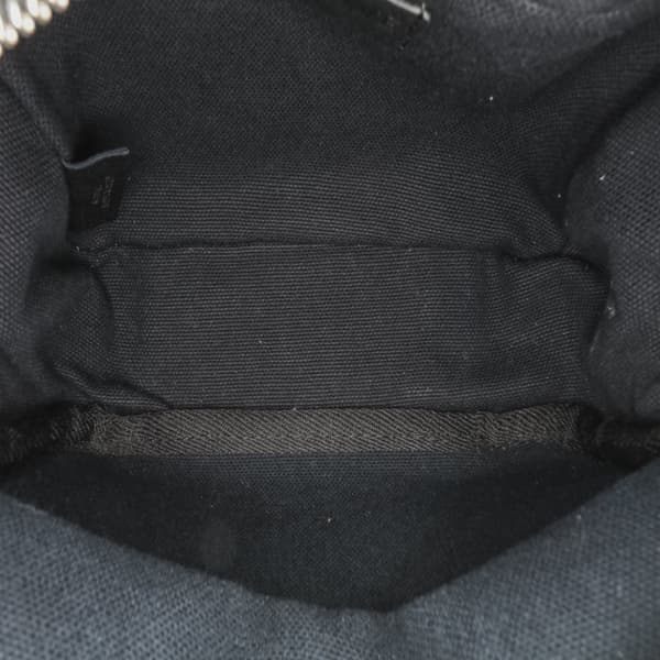 Pre-owned LOEWE Mini Anagram Canvas Camera Bag Black
