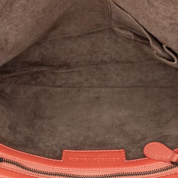 Pre-owned Bottega Veneta Medium Nappa Intrecciato Nodini Crossbody Pink