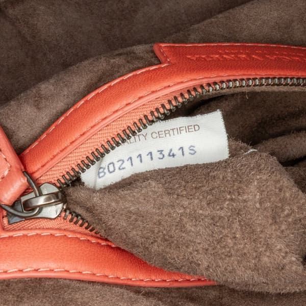 Pre-owned Bottega Veneta Medium Nappa Intrecciato Nodini Crossbody Pink