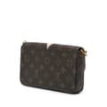 Pikkukuva 2 / 10: Pre-owned Louis Vuitton Monogram Lovely Birds Pochette Felicie Brown
