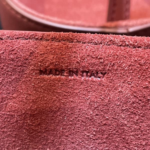 Pre-owned Celine Small Calfskin Cuir Triomphe Box Bag Red