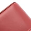 Miniatyrbild 10 av 10: Pre-owned Celine Small Calfskin Cuir Triomphe Box Bag Red