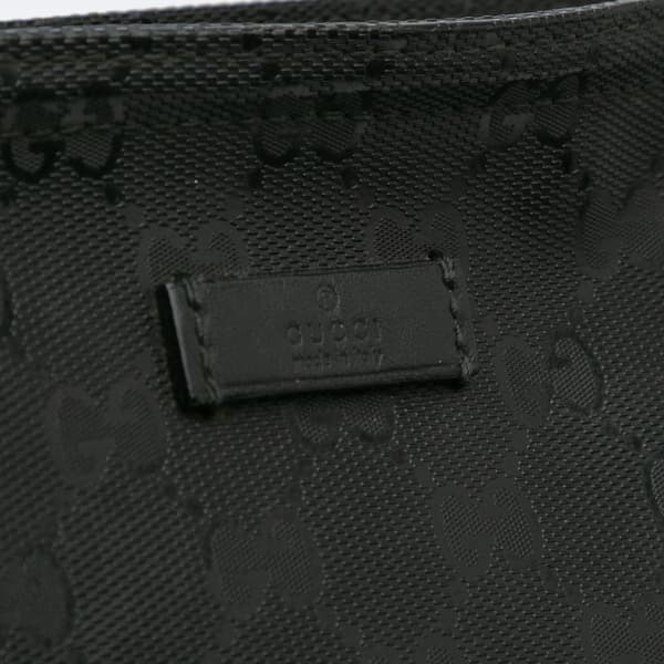 Pre-owned Gucci GG Imprime Crossbody Black