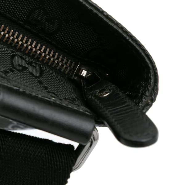 Pre-owned Gucci GG Imprime Crossbody Black