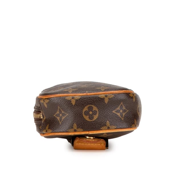 Pre-owned Louis Vuitton Monogram Pochette Gange Brown