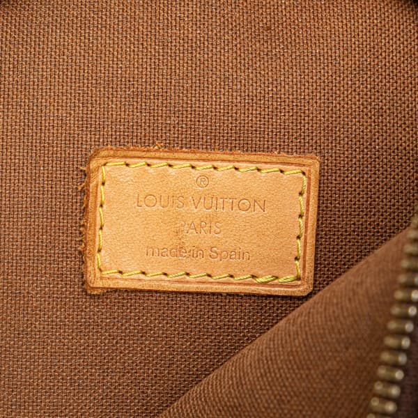 Pre-owned Louis Vuitton Monogram Pochette Gange Brown