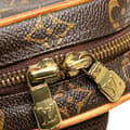 Miniatyrbillede 7 af 10: Pre-owned Louis Vuitton Monogram Pochette Gange Brown