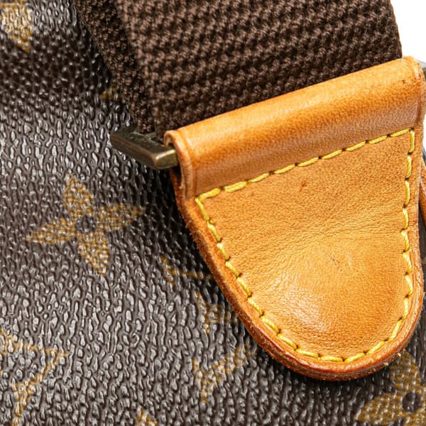 Pre-owned Louis Vuitton Monogram Pochette Gange Brown