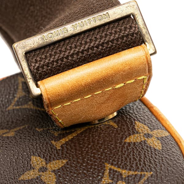 Pre-owned Louis Vuitton Monogram Pochette Gange Brown