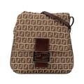 Miniatyrbild 1 av 9: Pre-owned Fendi Zucchino Canvas Crossbody Brown
