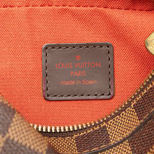 Pre-owned Louis Vuitton Damier Ebene Geronimos Brown