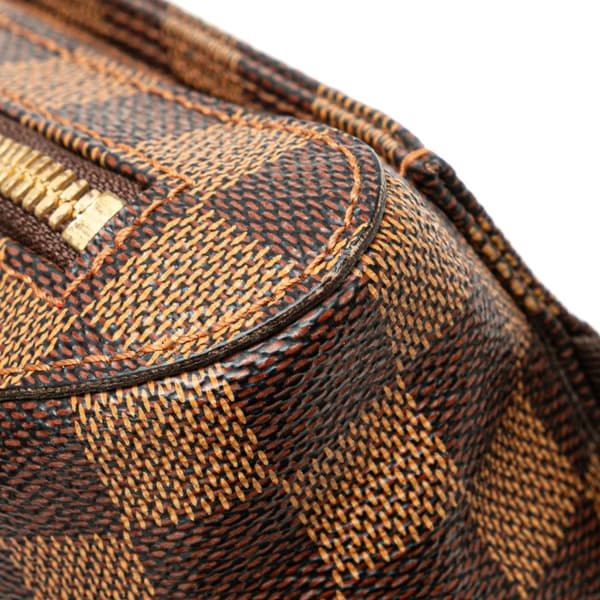 Pre-owned Louis Vuitton Damier Ebene Geronimos Brown