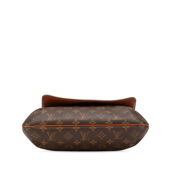 Pre-owned Louis Vuitton Monogram Musette Salsa GM Brown