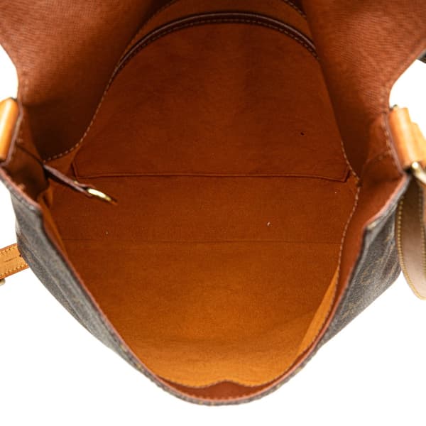 Pre-owned Louis Vuitton Monogram Musette Salsa GM Brown