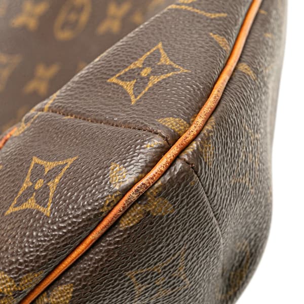 Pre-owned Louis Vuitton Monogram Musette Salsa GM Brown
