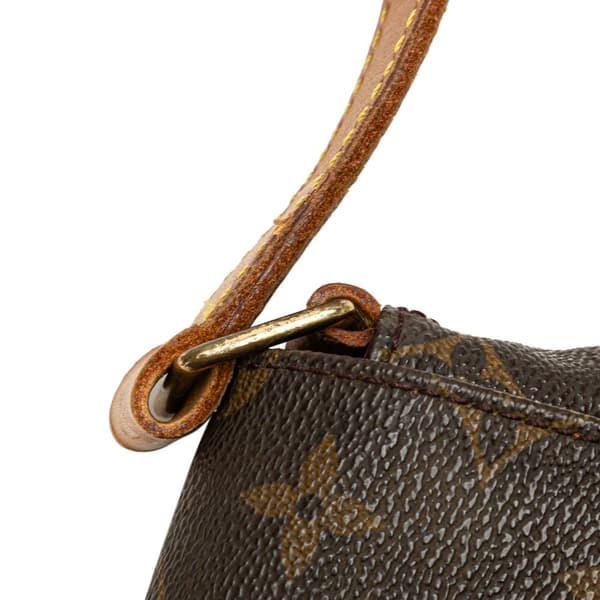 Pre-owned Louis Vuitton Monogram Musette Salsa GM Brown