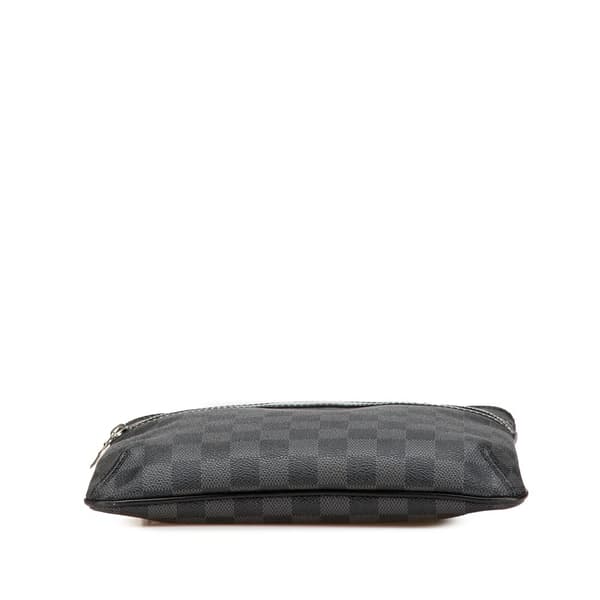 Pre-owned Louis Vuitton Damier Graphite Thomas Black