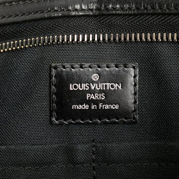 Pre-owned Louis Vuitton Damier Graphite Thomas Black