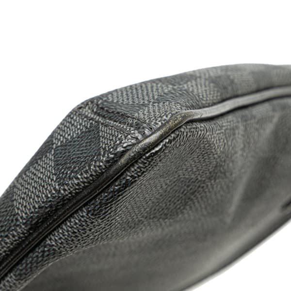 Pre-owned Louis Vuitton Damier Graphite Thomas Black