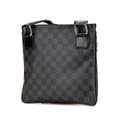 Miniatyrbild 2 av 10: Pre-owned Louis Vuitton Damier Graphite Thomas Black