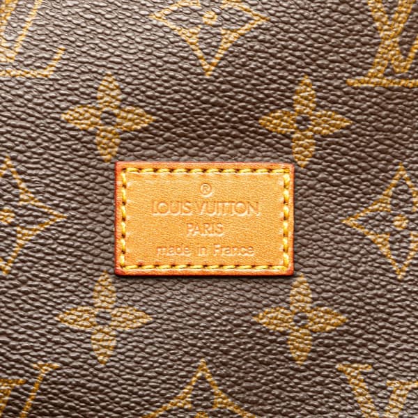 Pre-owned Louis Vuitton Monogram Saumur 30 Brown